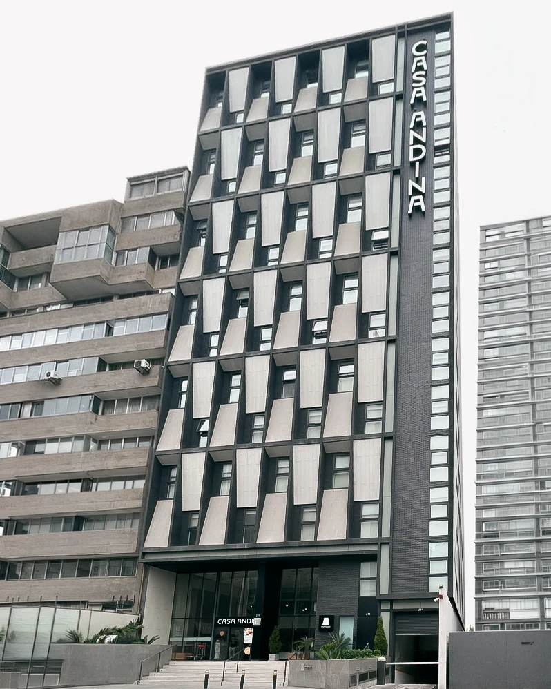 Hotel Casa Andina con carpintería de PVC